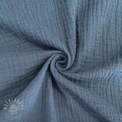  Dupla géz/muszlin jeans blue