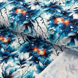  Szabadidő anyag Flower galaxy design B digital print