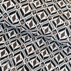  Dekorációs anyag jacquard MOANA allover taupe