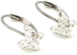 PILLANGÓ APRÓKÖVES PILLANGÓ fülbevaló - crystal fehér (2 éves kortól 12 éves korig) (2023060602)