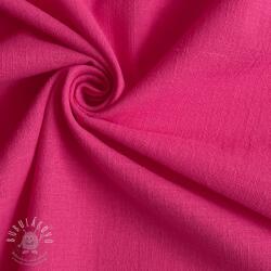  Pamutvászon lenvászonnal fuchsia
