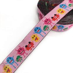  Szalag Monster pink