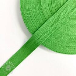  Pamut köpper szalag 25 mm lime