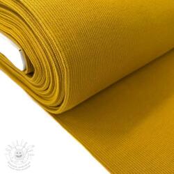  Körkötött passzé RIB mustársárga ORGANIC