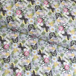  Dekorációs anyag Genoveva butterfly lila digital print