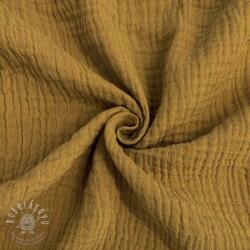  Dupla géz/muszlin ochre ORGANIC