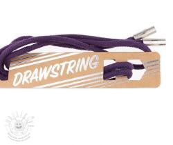  Kapucni zsinór fém végekkel 115 cm HEAD2 violet