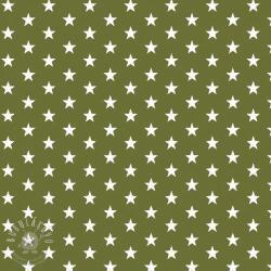  Pamutvászon Petit stars green
