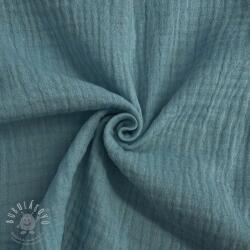  Dupla géz/muszlin blue shadow ORGANIC