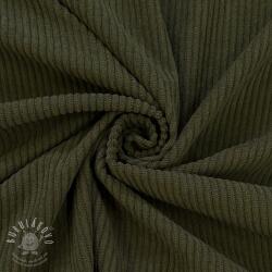  Kordbársony 6W COTTON TOUCH camo green