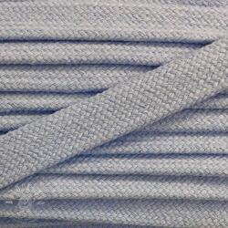  Pamut zsinór lapos 13 mm világos kék