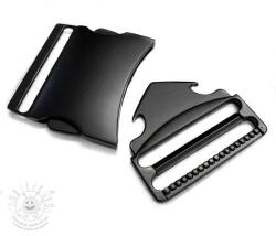  Fém tuk csat 40 mm black