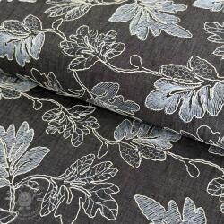  Pamutvászon JEANS EMBROIDERY Lisa design D