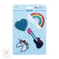  Sticker BIPP Rainbow Guitar