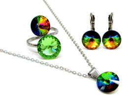 DIANA szett állítható gyűrűvel (vm zöld) (2025102902)