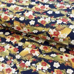  Pamutvászon JAPAN Obi indigo