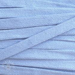  Pamut zsinór lapos 15 mm light blue