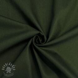 Popelín pamut anyag army green