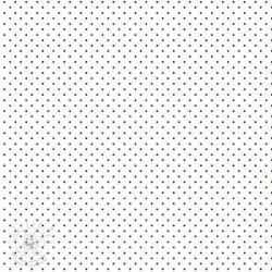  Pamutvászon Petit dots white/navy