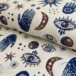  Dekorációs anyag jacquard Namaste allover blanc