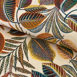  Dekorációs anyag jacquard Cacao allover multico