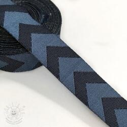  Szalag Chevron dark jeans