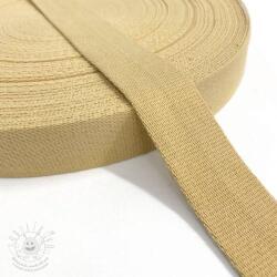  Pamut heveder 4 cm light yellow