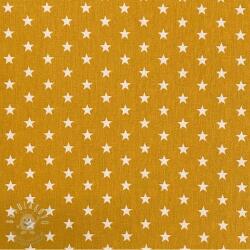  Pamutvászon Petit stars ochre