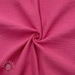  Dupla géz/muszlin fuchsia ORGANIC