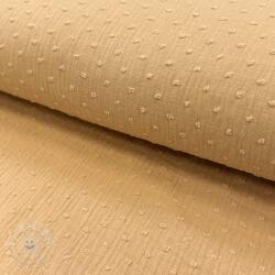  Dupla géz/muszlin DOBBY camel