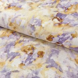  Lenvászon pamuttal Abstract aquarel smudge digital print