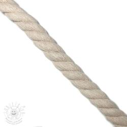  Tekert pamut zsinór 2, 5 cm cream