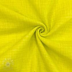  Dupla géz/muszlin Vintage neon yellow