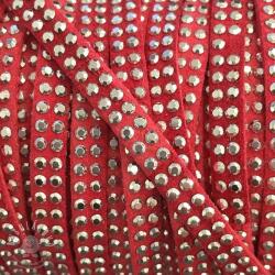  Bársony zsinór kövekkel coral