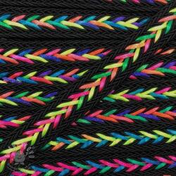  Kötött zsinór NEON black