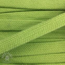 Pamut zsinór lapos 15 mm lime
