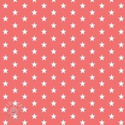  Pamutvászon Petit stars coral
