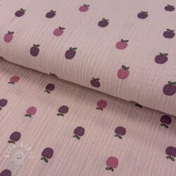  Dupla géz/muszlin Fruits apple soft rose
