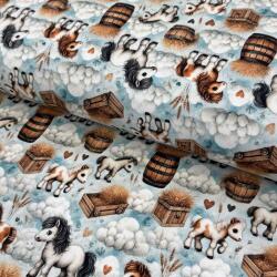  Jersey Yay for hay design B digital print