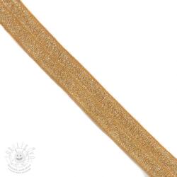  Szegőgumi glitter 20 mm ochre