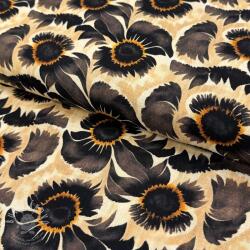  Viszkóz lenvászonnal Sunlower design A digital print
