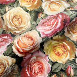  Dekorációs anyag VELVET Romantic Rose Charm