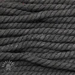  Tekert pamut zsinór 12 mm antracit