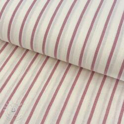  Dupla géz/muszlin YARN DYED Thin strip mauve