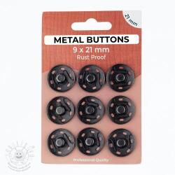  Patentozó szett METAL 21 mm anthracite