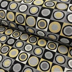  Dekorációs anyag jacquard Round circle luxury