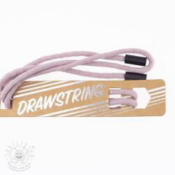  Kapucni zsinór fém végekkel 115 cm HEAD1 washed pink
