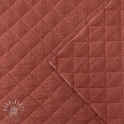  Dupla géz/muszlin QUILT rouge