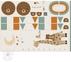  Dekorációs anyag Kids room deco PANEL linenlook digital print