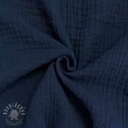  Dupla géz/muszlin navy